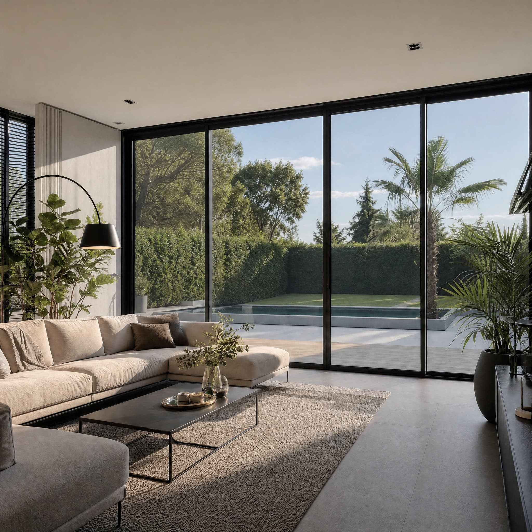 Film Solaire Intérieur Argent Effet Miroir