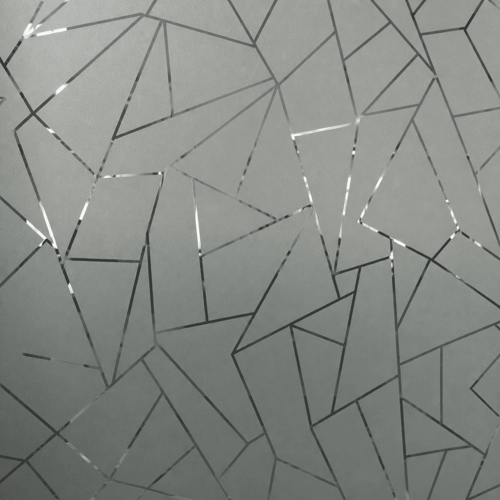 Texture Film Décoratif Effet Verre Brisé pour Vitrage Intérieur