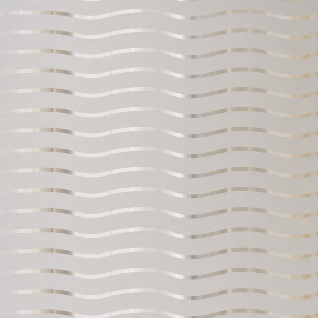 Texture Film Décoratif Motif Vagues Occultant pour Vitrage Intérieur
