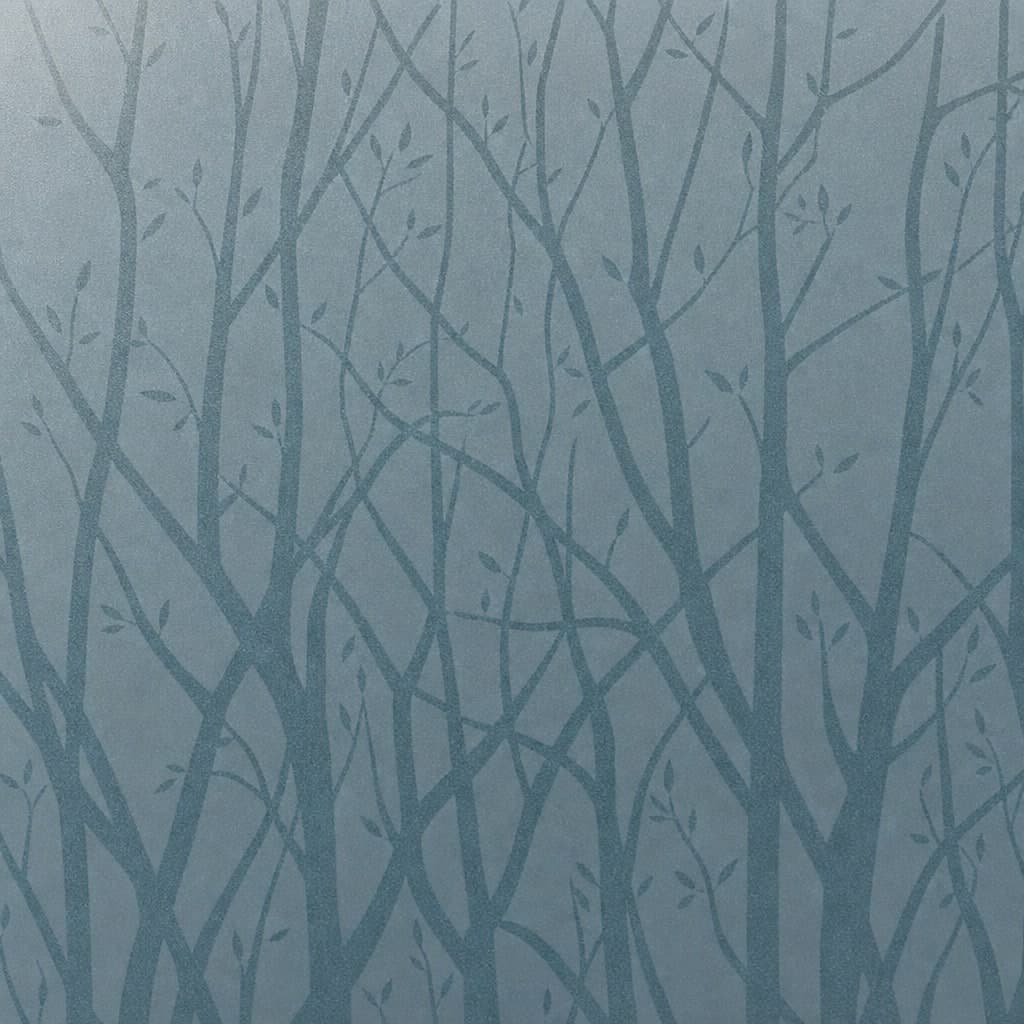 Texture Film Décoratif Motif Arbres Transparents pour Vitrage Intérieur