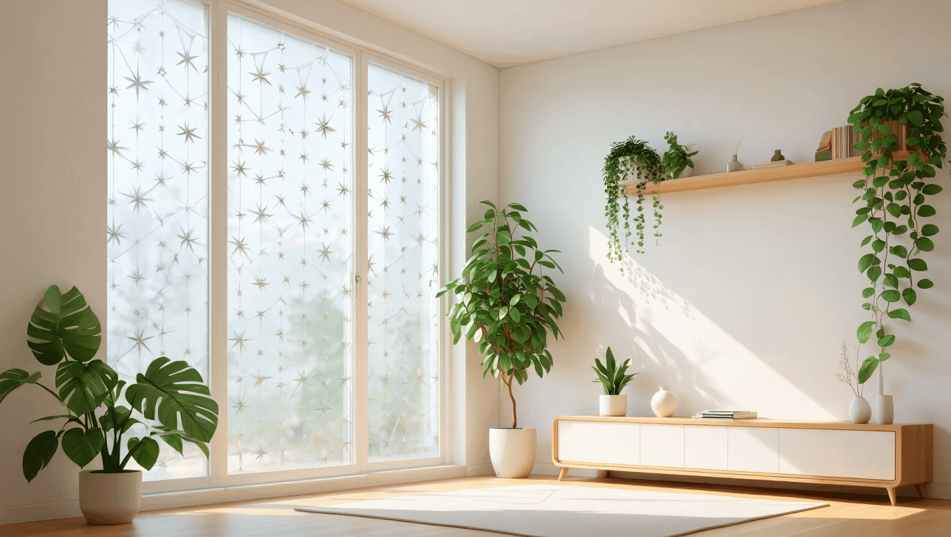 Comment associer film covering et plantes vertes dans la déco ?