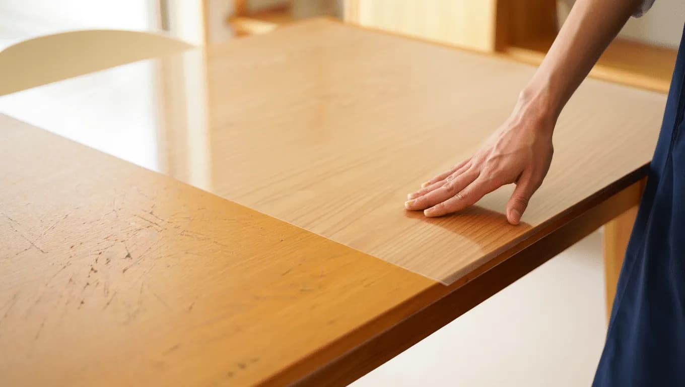 Film adhésif pour meuble : comment protéger vos surfaces des rayures ?