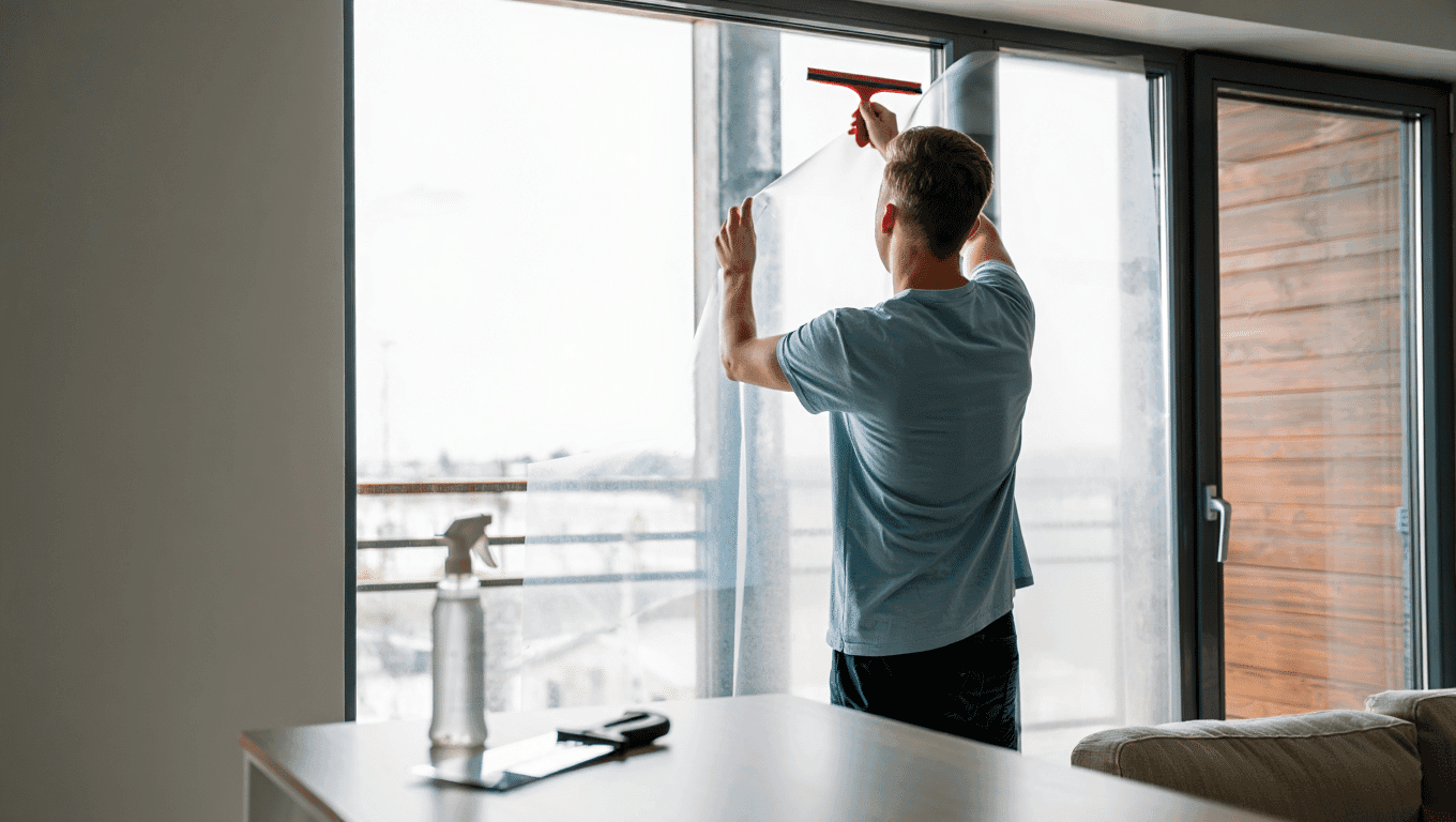 Comment installer un film solaire anti-chaleur sur vos vitres ?