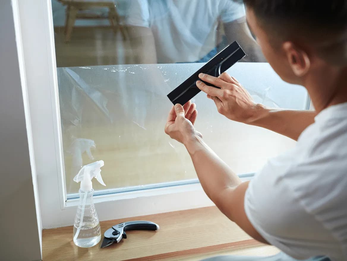 Comment poser un film solaire soi-même sur une fenêtre ?