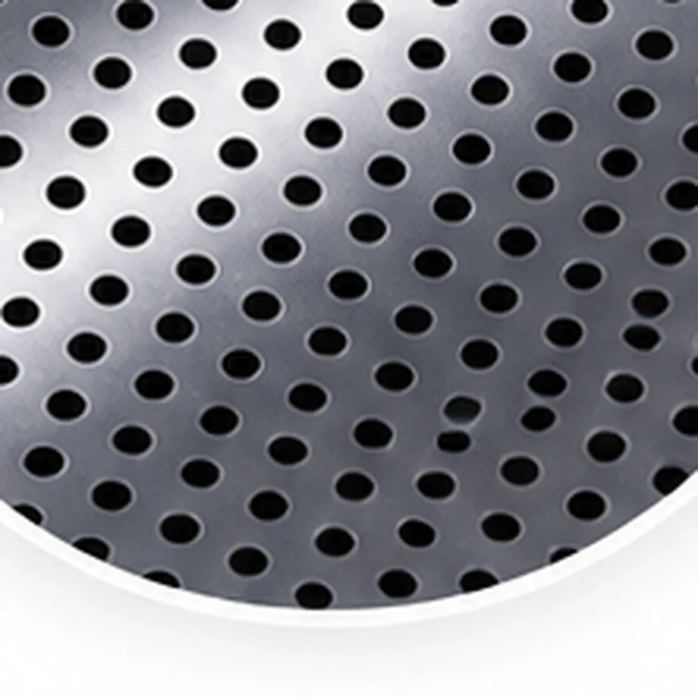 Texture Film Solaire Intérieur Microperforé Argent Anti-Chaleur 57%