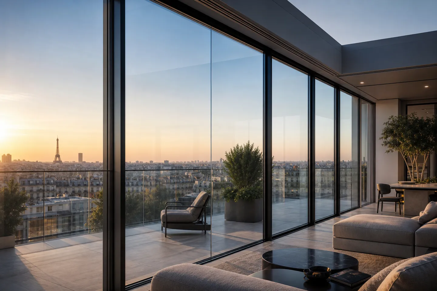 Film Solaire Incolore Anti-Infrarouge pour Vitrage Intérieur