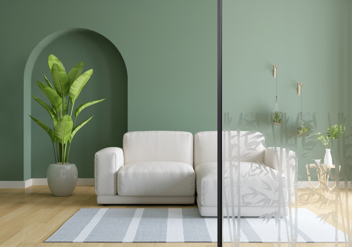 Film vitre effet bambou