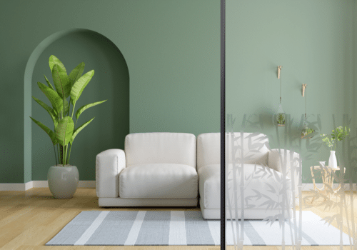 Film vitre effet bambou