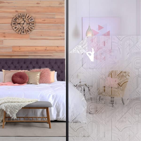 Film pour vitre décoratif art déco