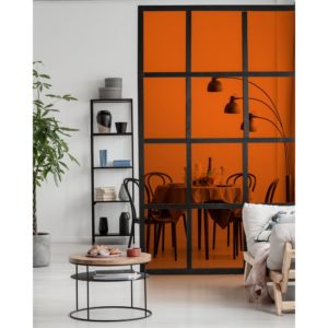 Film pour vitrage transparent couleur Orange