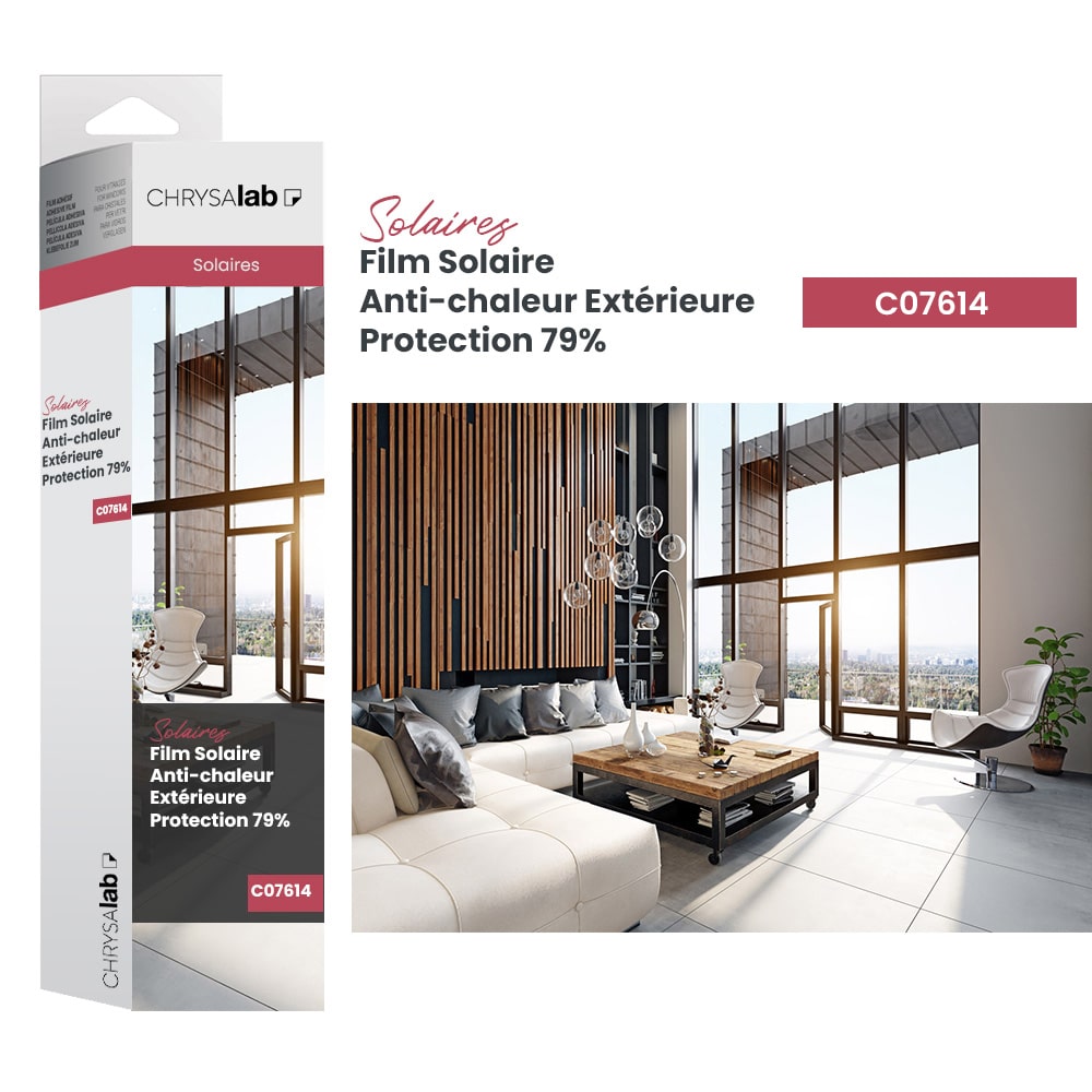 Film solaire anti-chaleur protection 79%