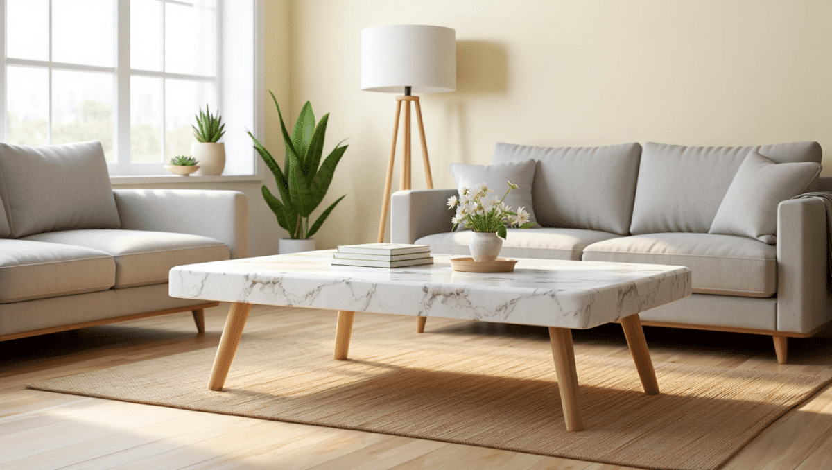 Film adhésif effet marbre