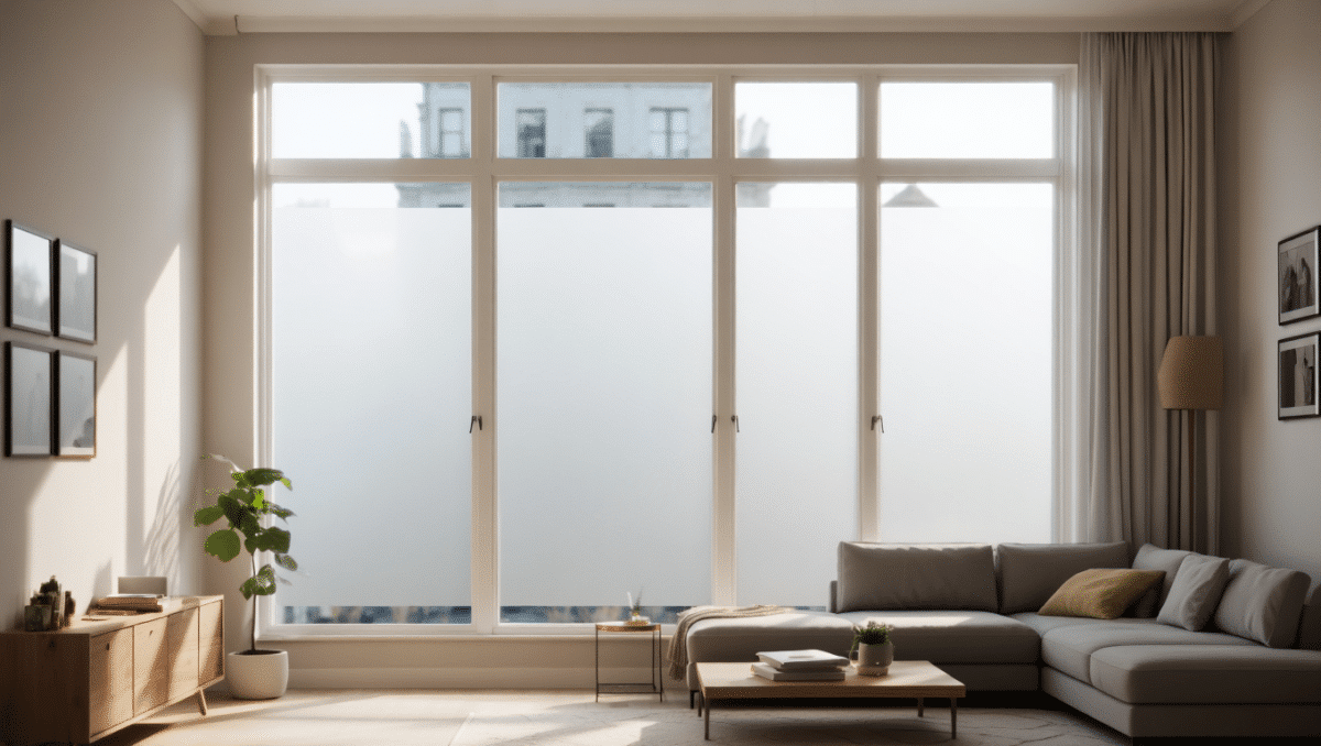 Film occultant total contre le vis-à-vis